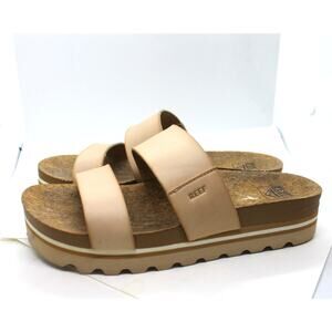 Reef Womens Cushion Vista Hi Slide Sandals  sz 9 US / 40 EU